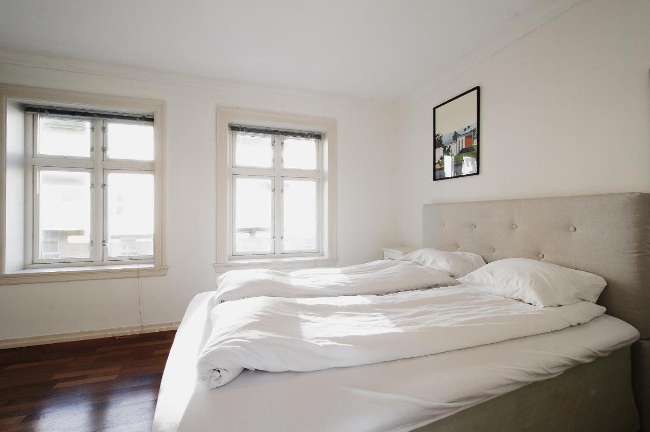 Spacious Penthouse With Grand Terrace Берген Екстериор снимка